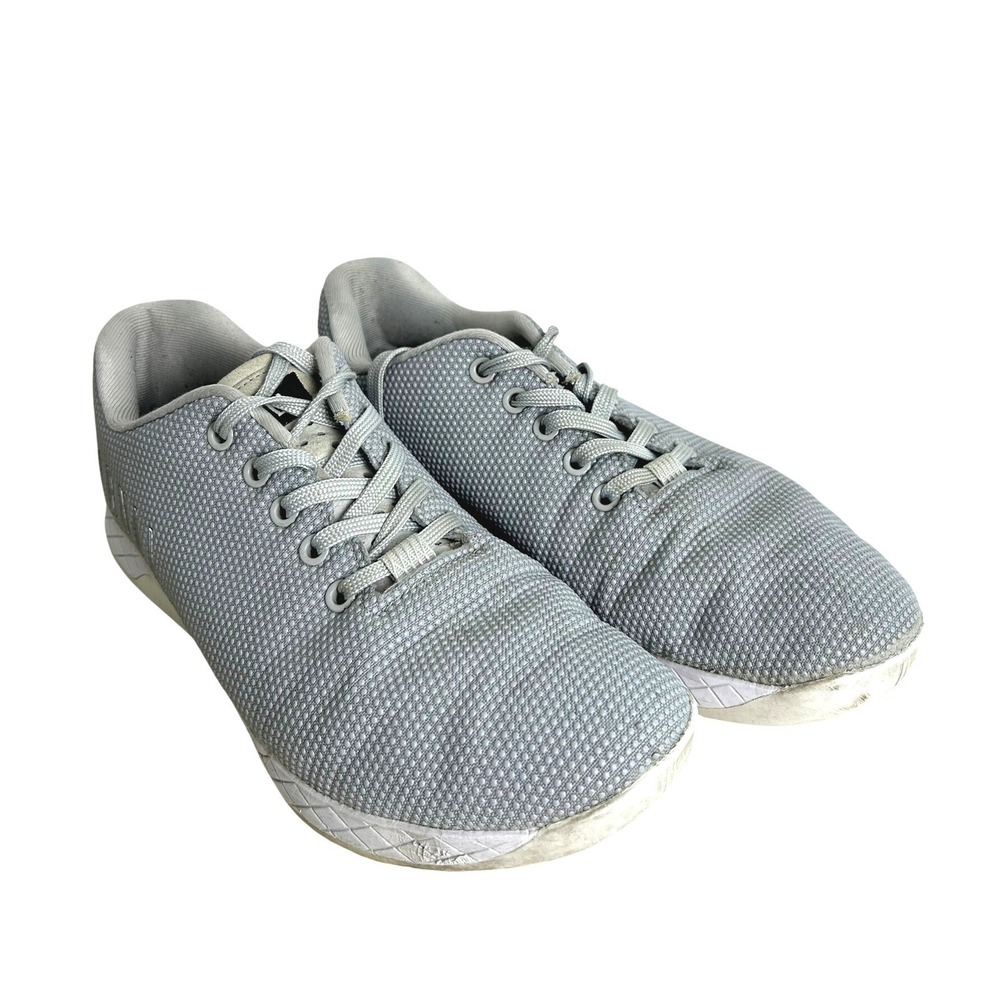 NOBULL Training Shoes Women 10 Grey SuperFabric Low Top Trainer CrossFit Gym